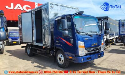 Alternative view of JAC N350S -3T490 THÙNG KÍN CỬA HÔNG 4M3 2022