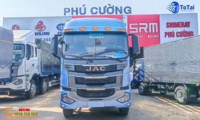 Alternative view of JAC A5 3 CHÂN 13,6 TẤN THÙNG MUI BẠT 9M7 SẢN XUẤT 2022
